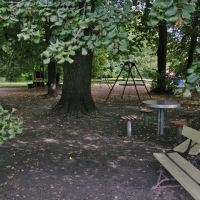 Plac zabaw w parku skaryszewskim