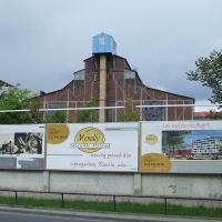 Elektrownia Powiśle po zdjęciu kominów