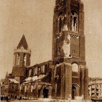 Kościół tuż po wojnie.