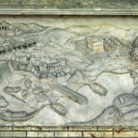 Domniemany widok Pragi z grobowca Bera Sonnenberga