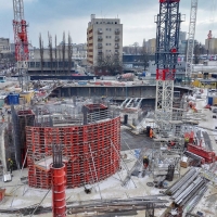 The Warsaw Hub - budowa