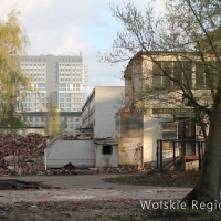 Teren zakładów - od ul. Wolskiej