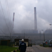 Pożar elektrociepłowni