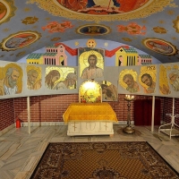 Mozaika Komunia Apostołów