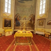 Ołtarz za ikonostasem