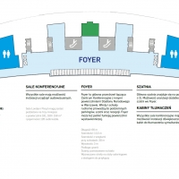 Rozkład centrów konferencyjnych