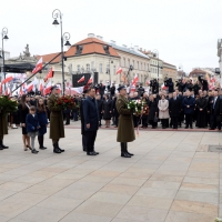 Odsłonięcie tablicy Lecha Kaczyńskiego