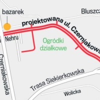 Projektowana trasa