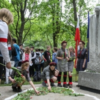 Odsłonięcie pomnika Matki