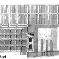 Przekrój podłużny Operalni