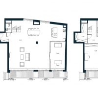 Piętro V, VI, VII - plan penthouse