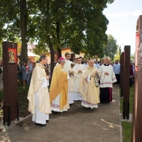 Kolejowa droga krzyżowa - poświęcenie