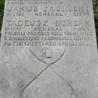 Grób Jakuba Jasińskiego i Tadeusza Korsaka