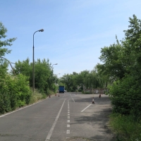 Teren szkoły nauki jazdy