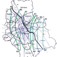 Mapa średnich rocznych temperatur