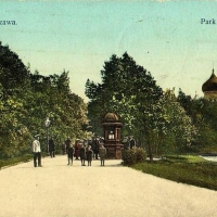 Kiosk meteorologiczny w Parku Ujazdowskim