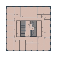 Athina Park - plan piętra