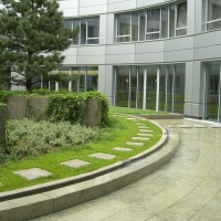 Budynek Biurowy Allianz - dziedziniec
