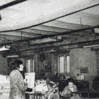 Wnętrze drukarni - hala w budynkach nr 1-4