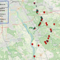 Istniejące fortyfikacje Przedmościa