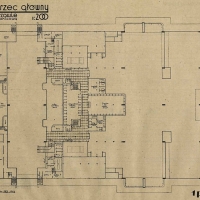 Plan piętra dworca 