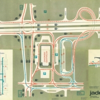 Schemat pętli i parkingów