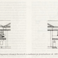 Elewacje boczne po przebudowie