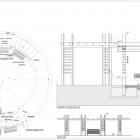 Projekt basenu - pergola