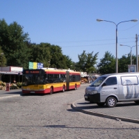 Pętla autobusowa przy bramie głównej