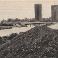 Widok od strony parku Kępa Potocka