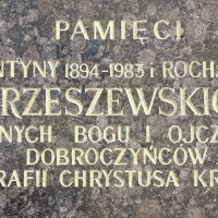 Tablica pamięci Rocha i Florentyny Krzeszewskich