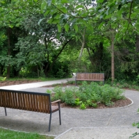 Park w miejscu ogródków