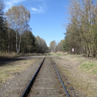 Przejazd kolejowy przy ul. Leskiego 9