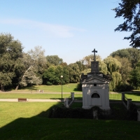 Widok na park i Mauzoleum