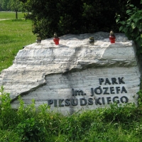 Głaz pamięci Józefa Piłsudskiego