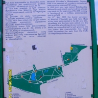 Tablica informacyjna parku