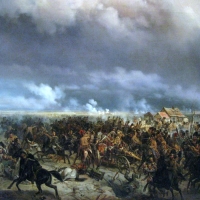 Bitwa pod Grochowem w 1831 roku, obraz Bogdana Willewalde