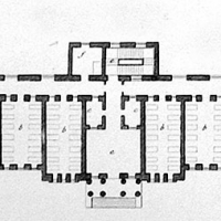 Plan parteru szpitala