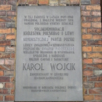 Tablica Karola Wójcika