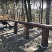 Leśny plac zabaw