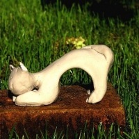 Projekr rzeźby kota