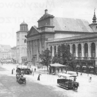 Kościół podczas wjazdu Augusta III