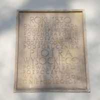 Tablica na podchorążówce