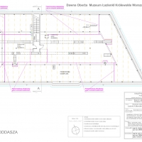 Oberża - plan poddasza