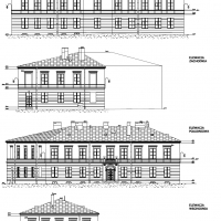 Oberża - elewacje