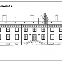 Stara Pomarańczarnia - elewacja północna